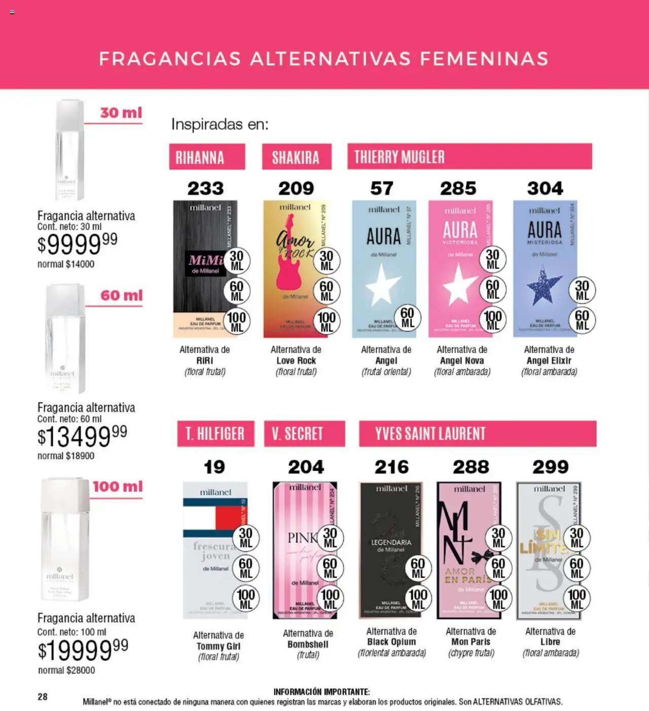 Millanel catálogo │ válido desde el 18.08.2025 | Página: 28 | Productos: Fragancia