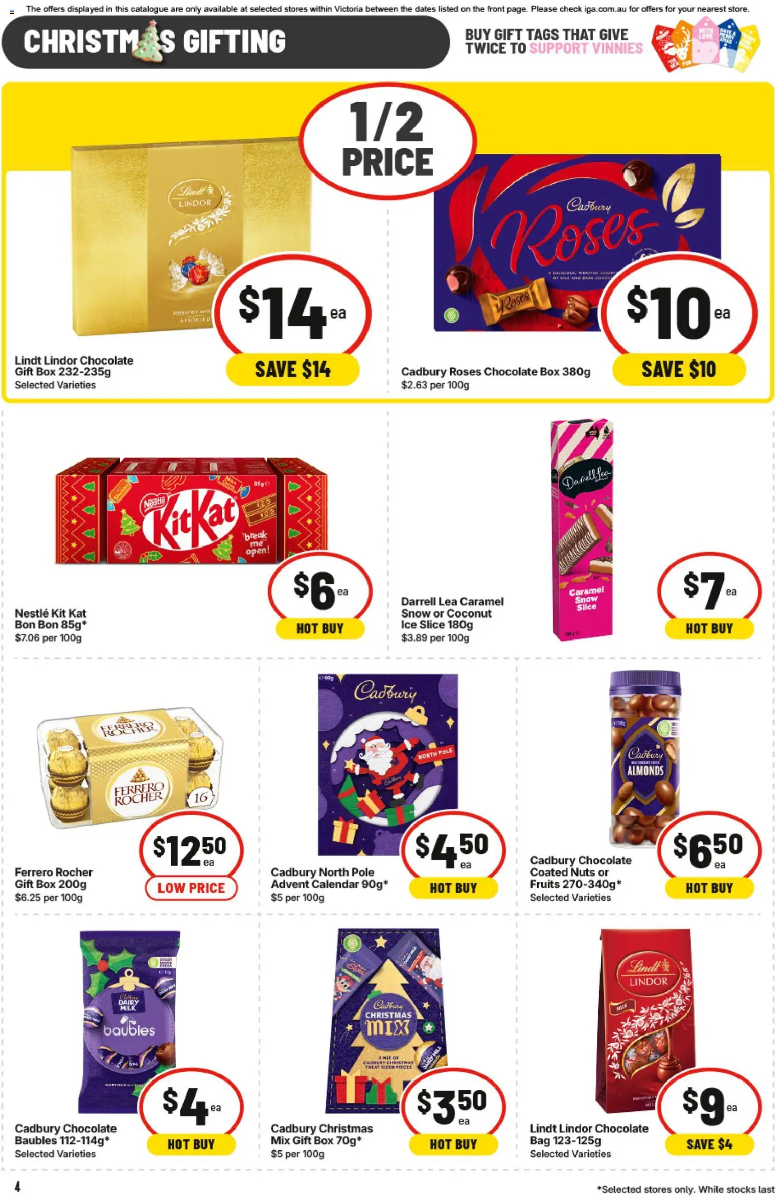 IGA catalogue - valid from 12.11.2025 | Page: 4 | Products: Powder, Oil, Mayonnaise, Pepper