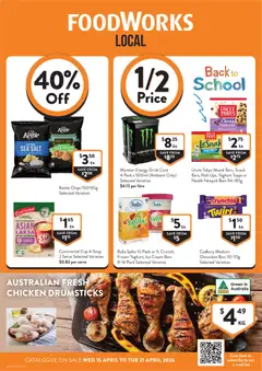 Preview of Foodworks catalogue VIC - valid from 15.04.2026