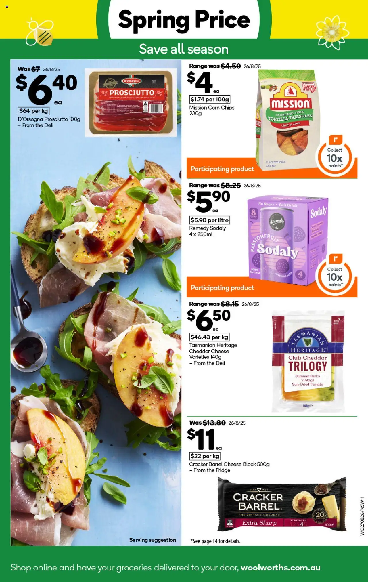 Woolworths catalogue - valid from 27.08.2025 | Page: 11 | Products: Cheese, Chilli, Lime, Fridge