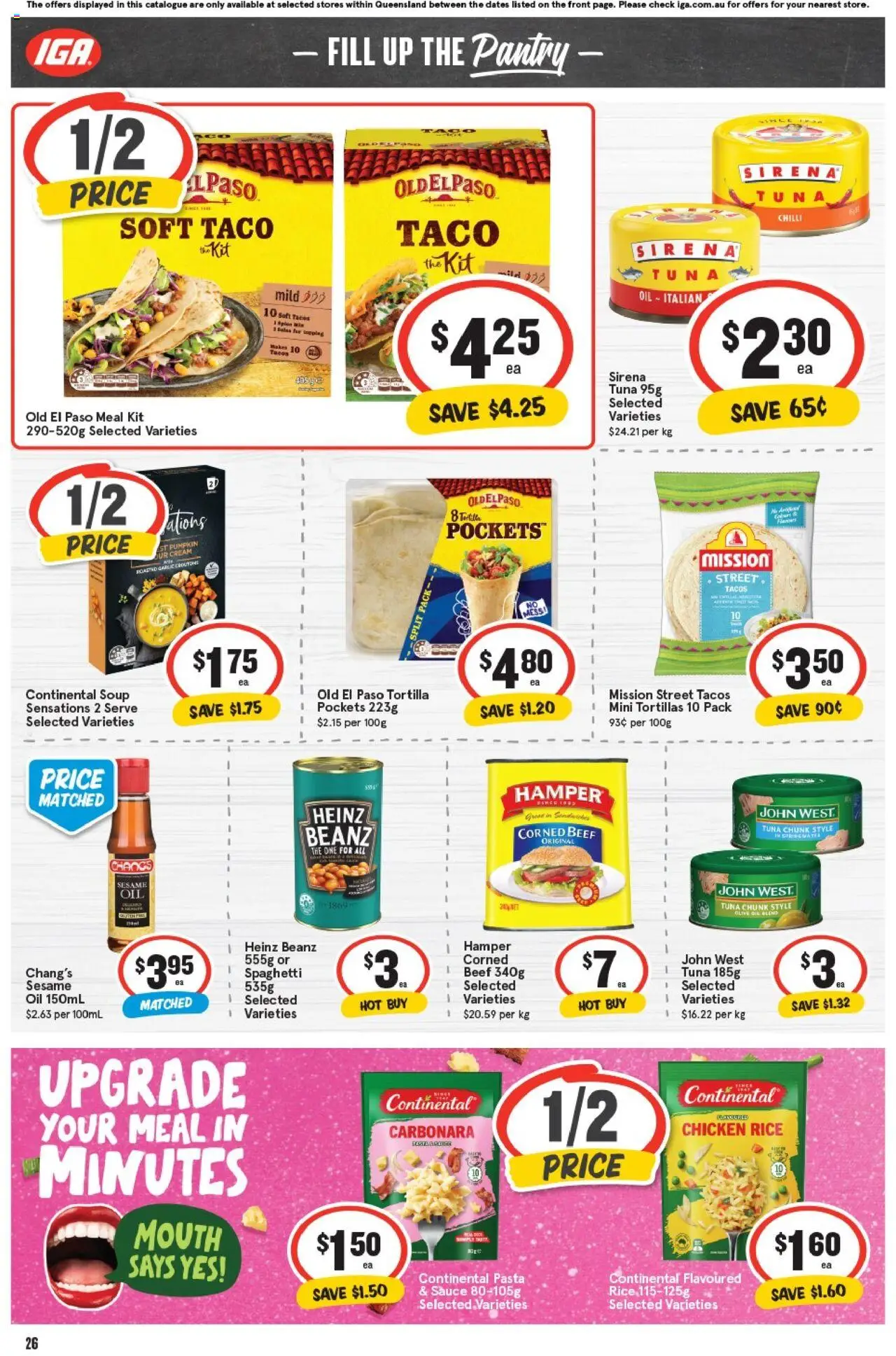 IGA catalogue - valid from 22.10.2025 | Page: 25 | Products: Oil, Garlic, Tuna, Pumpkin