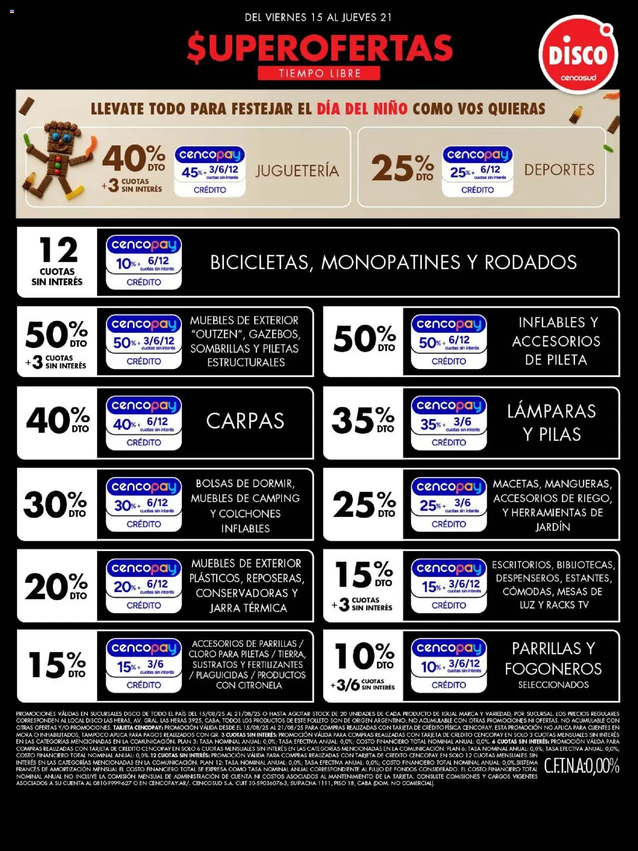 Disco - Non food │ válido desde el 15.08.2025 | Página: 4 | Productos: Disco, Pilas, Citronela, Térmica