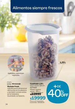 Vista previa Tupperware Black Friday válido desde el 30.10.2025 | Página: 25 | Productos: Modular, Alacena