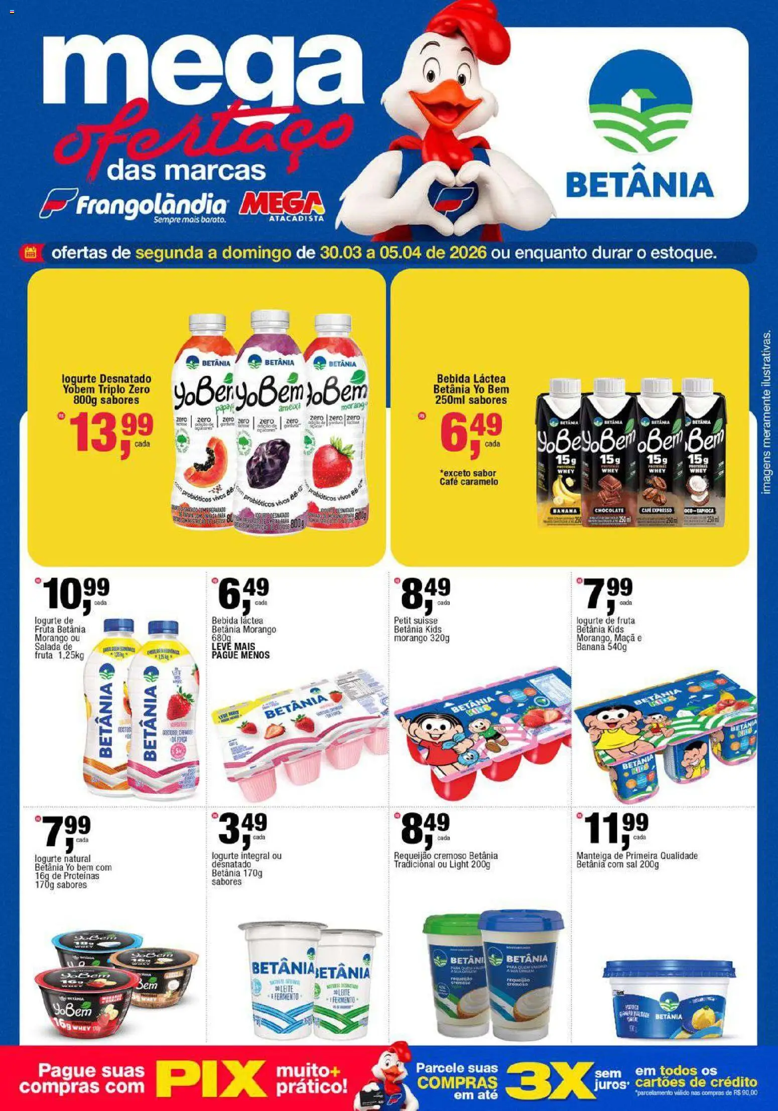 Frangolândia Folheto - válido de 03.04.2026 | Página: 7 | Produtos: Manteiga, Café, Chocolate, Sal