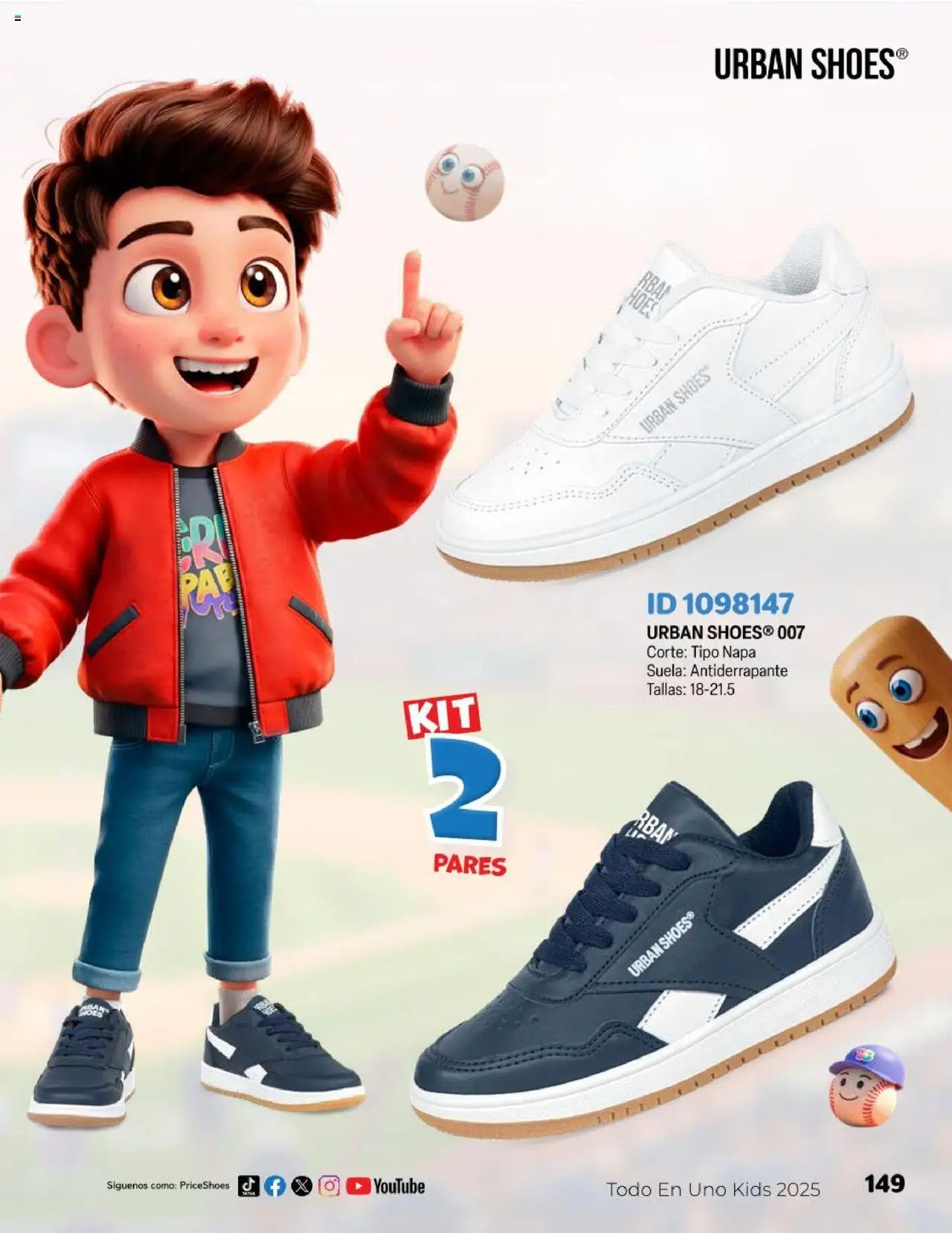 Nuevas ofertas de Price Shoes válidas en toda la República Mexicana desde el 23.04.2025. ¡Encuentra las mejores ofertas en Price Shoes catálogo Kids! | Página: 149