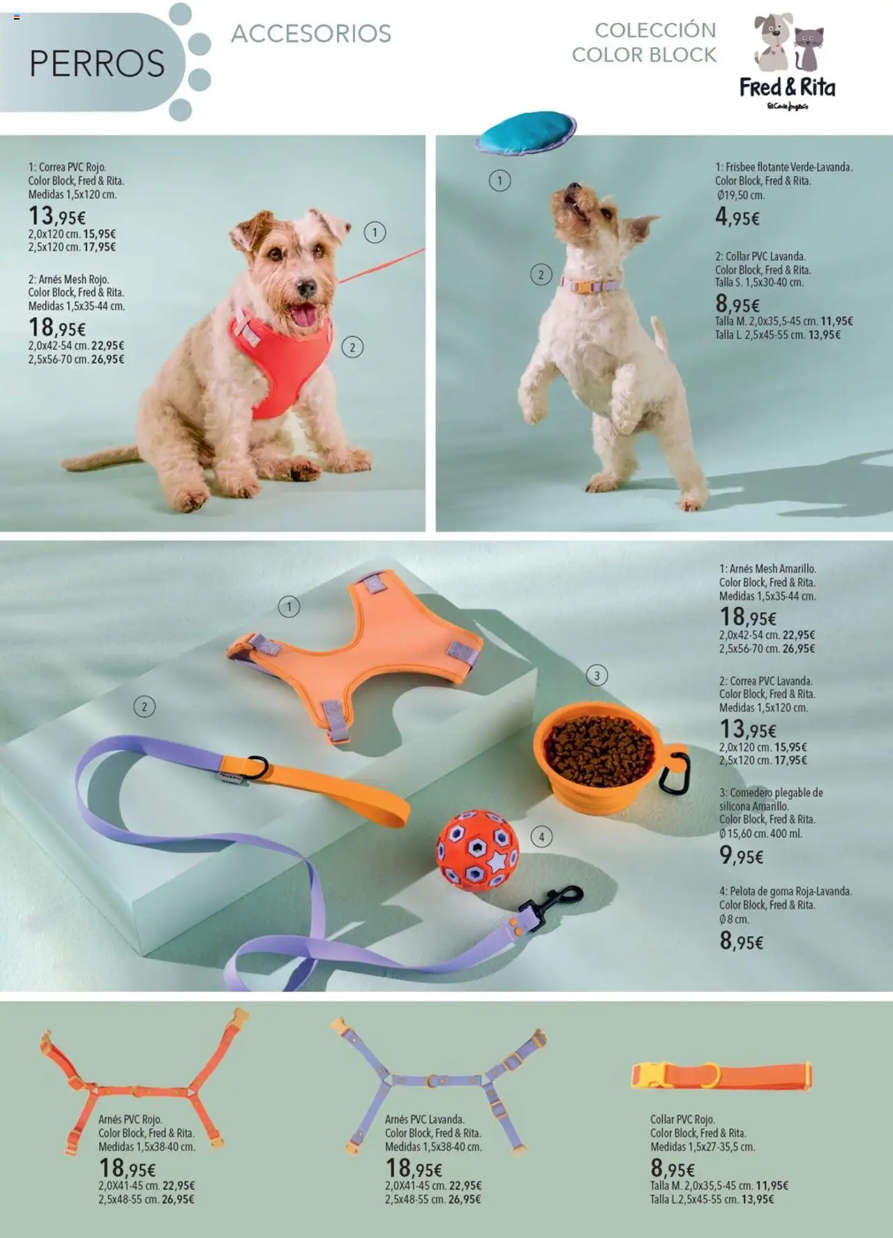 Nuevas ofertas de El Corte Inglés válidas en toda la República Mexicana desde el 01.08.2025. ¡Encuentra las mejores ofertas en El Corte Inglés - Catálogo Mascotas Agosto! | Página: 2 | Productos: Pelota, Collar