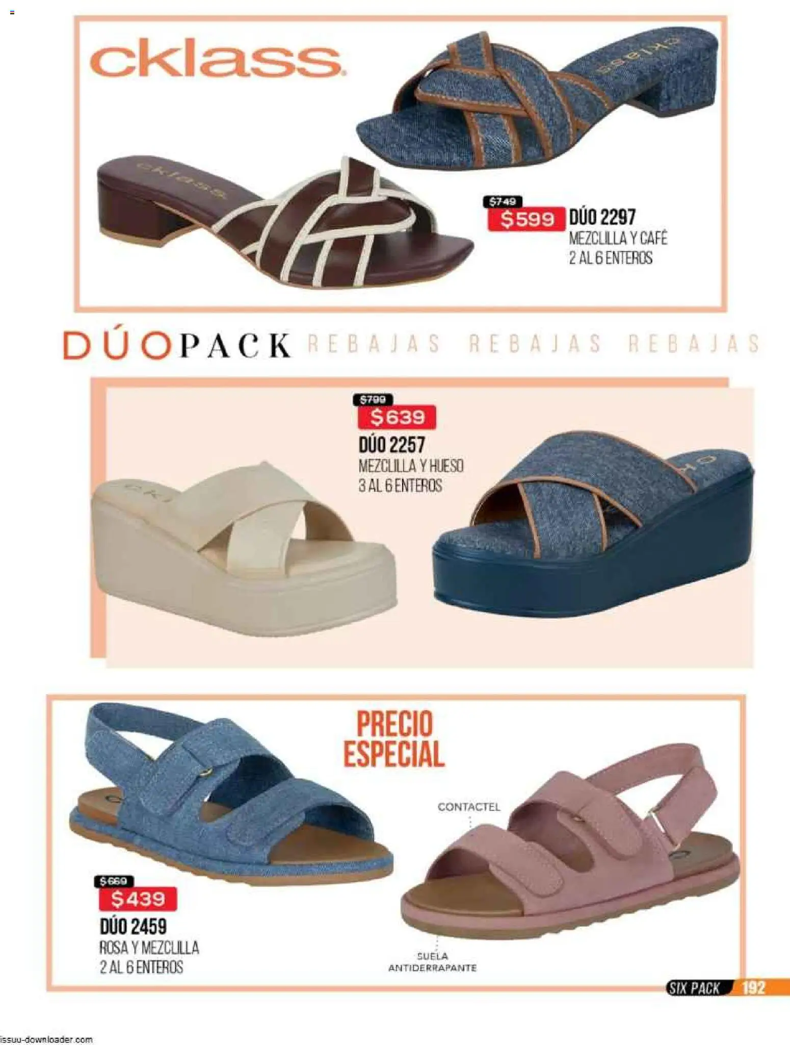 Nuevas ofertas de Cklass válidas en toda la República Mexicana desde el 31.10.2025. ¡Encuentra las mejores ofertas en Cklass catálogo Super Rebajas Ropa! | Página: 522 | Productos: Café