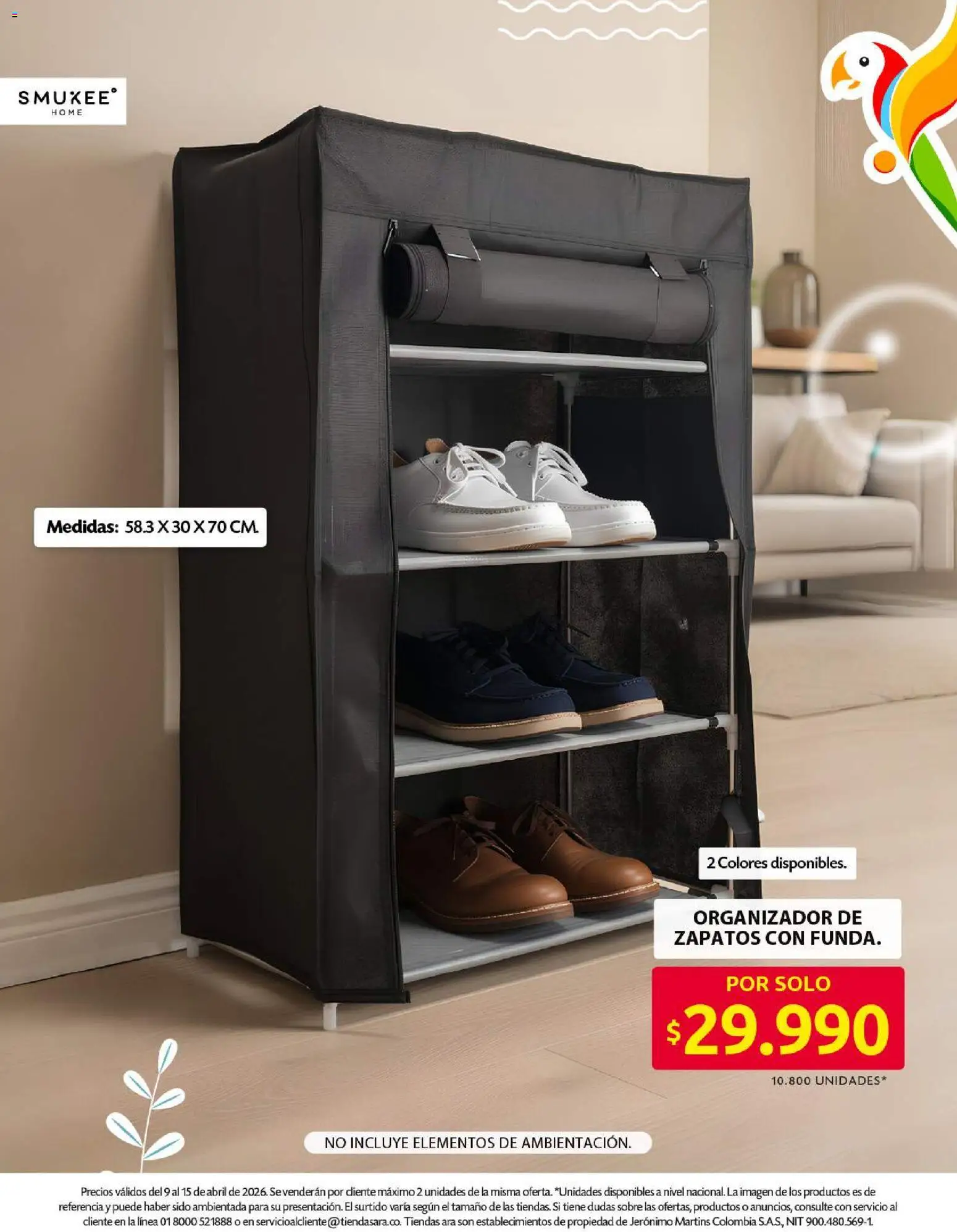 Ara revista - valida desde el 09.04.2026 | Página: 17 | Productos: Sobre, Zapatos, Organizador