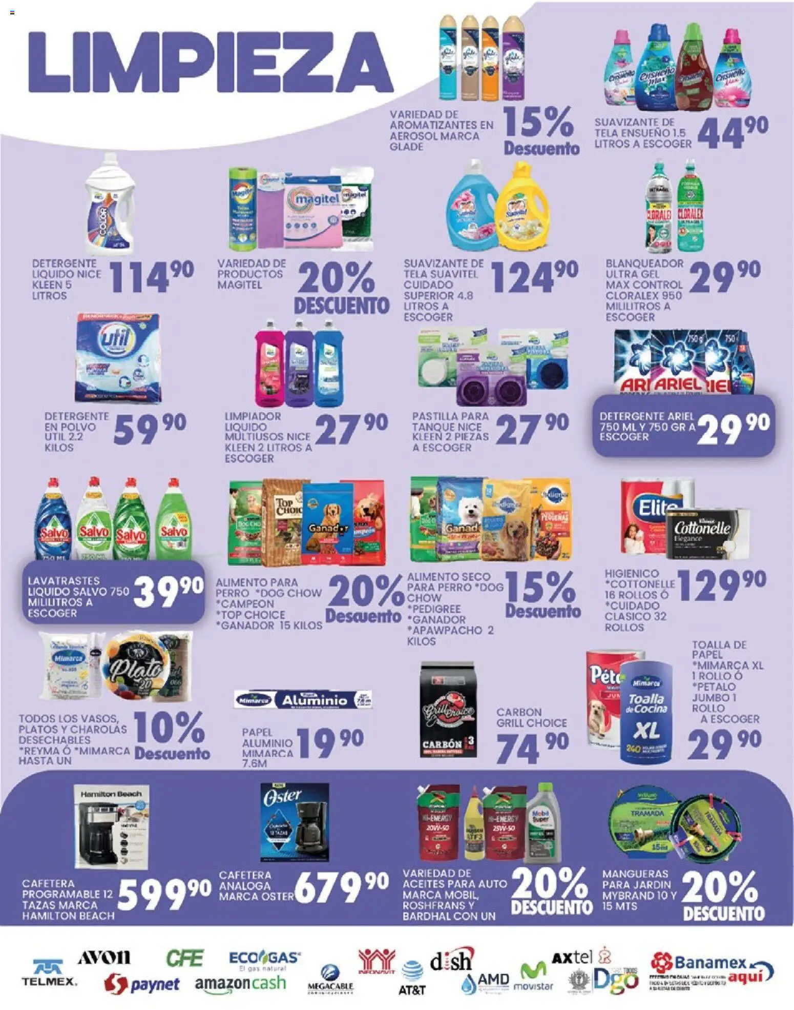 Nuevas ofertas de Alsuper válidas en toda la República Mexicana desde el 06.03.2026. ¡Encuentra las mejores ofertas en Alsuper folleto Durango! | Página: 5 | Productos: Suavizante, Limpiador, Cocina, Bowl