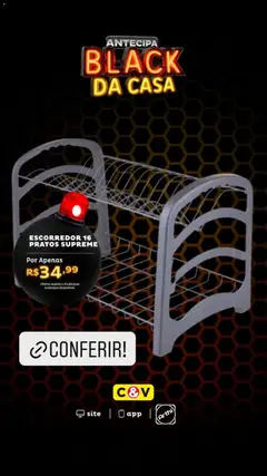 Casa e Video Black Friday - Pré-Visualização do folheto da loja Casa e Video, válido de 17.11.2025 | Página: 7 | Produtos: Escorredor