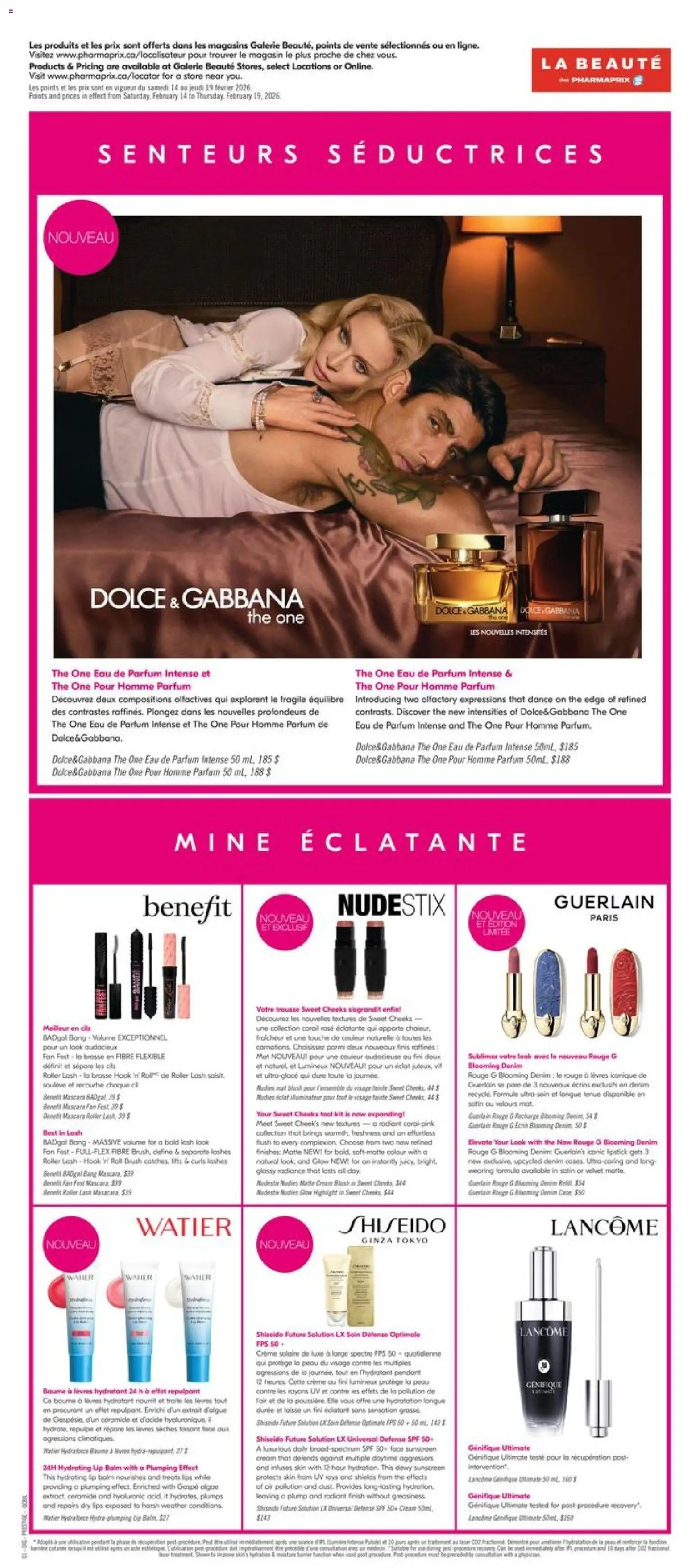 Pharmaprix flyer valid from 13.02.2026 | Page: 11 | Products: Fan, Brush, Lipstick, Sunscreen