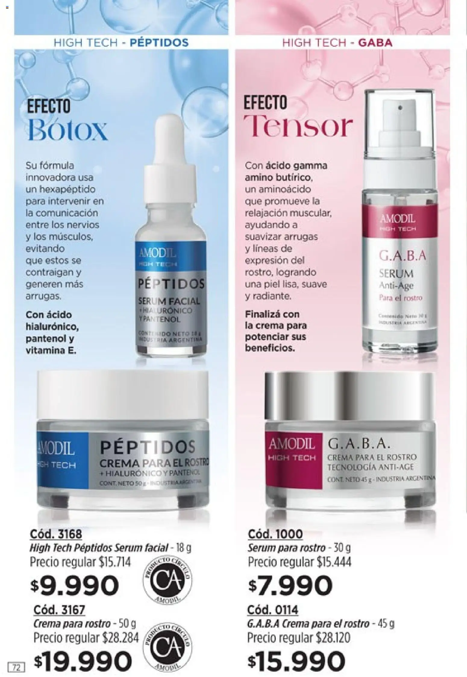 Catálogo Amodil Campaña 3 │ válido desde el 01.03.2026 | Página: 72 | Productos: Serum, Crema