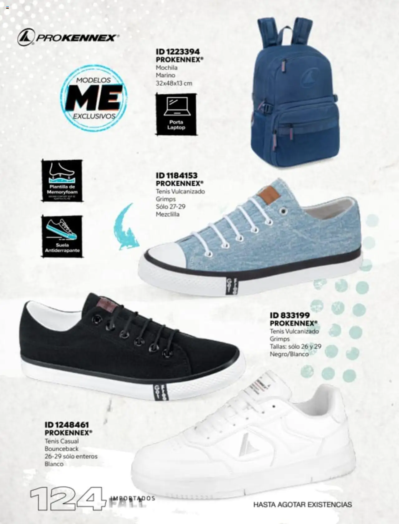 Nuevas ofertas de Price Shoes válidas en toda la República Mexicana desde el 18.08.2025. ¡Encuentra las mejores ofertas en Price Shoes - Catálogo Fall Importados! | Página: 124 | Productos: Tenis, Mochila