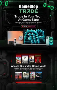 Preview of GameStop weekly ads valid from 01.11.2025 | Page: 17 | Products: Video, Xbox, Game