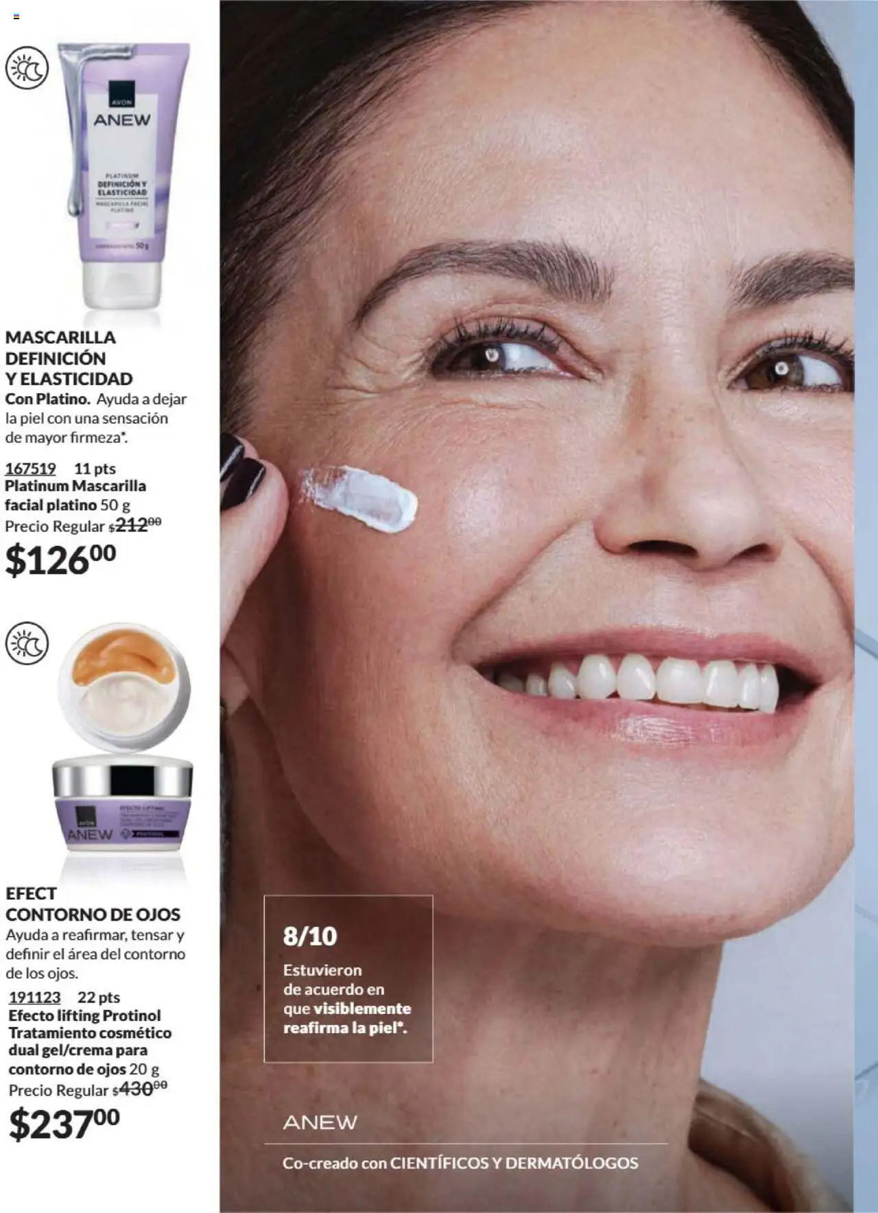 Nuevas ofertas de AVON válidas en toda la República Mexicana desde el 09.10.2025. ¡Encuentra las mejores ofertas en AVON - Campaña 16 2025! | Página: 8 | Productos: Contorno de ojos, Contorno, Mascarilla