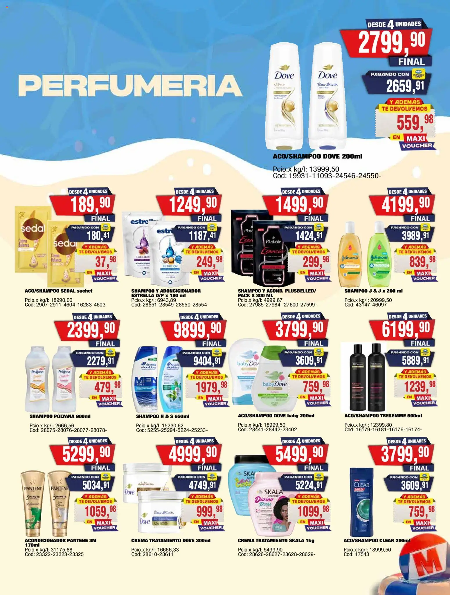 Maxiconsumo ofertas │ válido desde el 02.02.2026 | Página: 26 | Productos: Shampoo, Acondicionador, Té, Crema