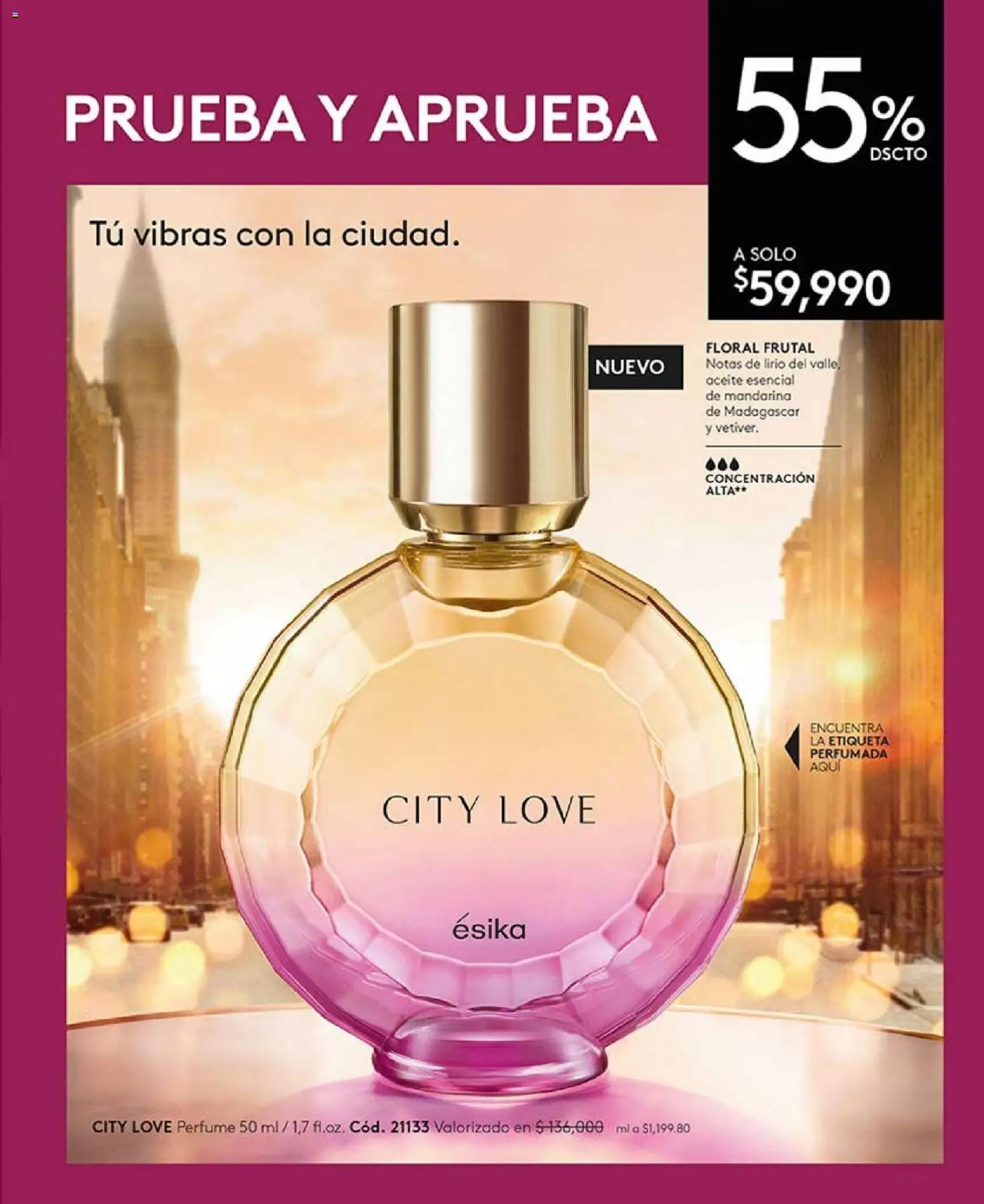 Ésika revista - valida desde el 01.02.2026 | Página: 57 | Productos: Perfume, Aceite