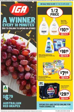 Preview of IGA catalogue NT - valid from 15.04.2026