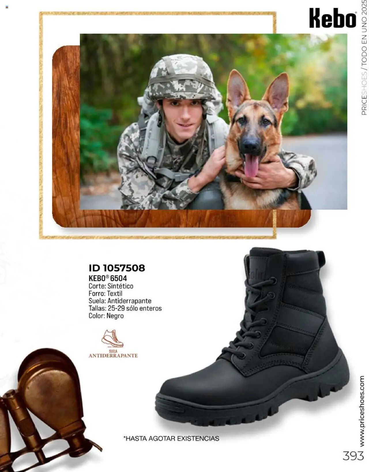 Nuevas ofertas de Price Shoes válidas en toda la República Mexicana desde el 05.05.2025. ¡Encuentra las mejores ofertas en Price Shoes catálogo Todo En 1 2025! | Página: 391