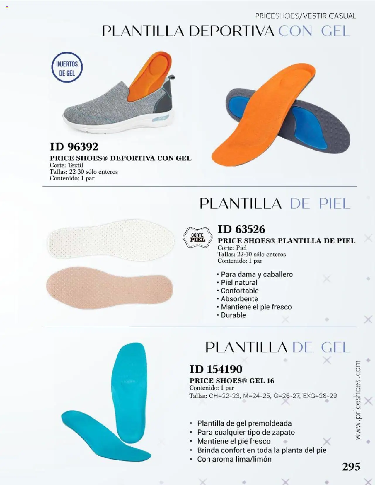 Nuevas ofertas de Price Shoes válidas en toda la República Mexicana desde el 05.08.2024. ¡Encuentra las mejores ofertas en Price Shoes catálogo Vestir Casual ! | Página: 295 | Productos: Planta