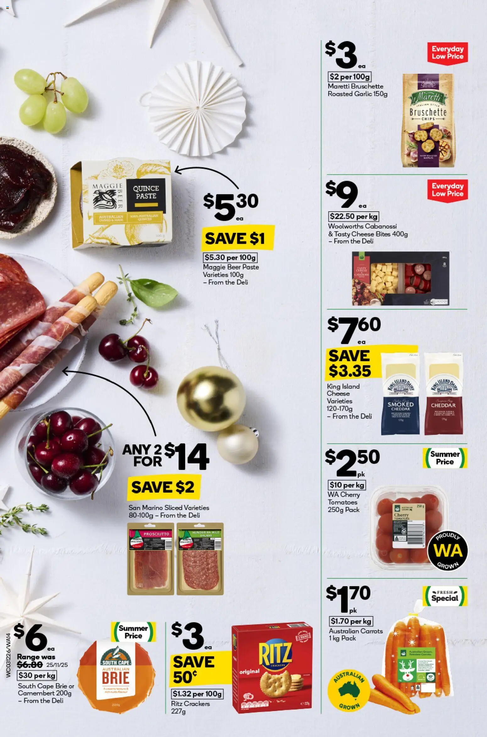 Woolworths catalogue - valid from 03.12.2025 | Page: 14