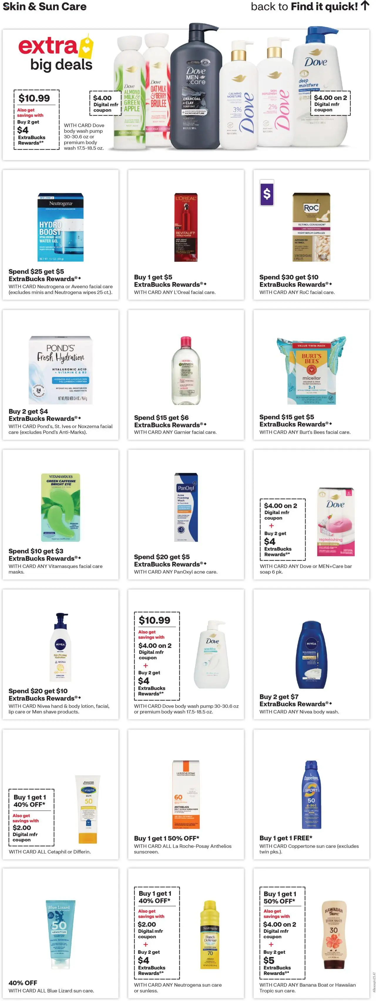 CVS Pharmacy - Weekly Ad - ME - valid from 15.06.2025 | Page: 11 | Products: Pump, Eye Cream, Sunscreen, Body Wash