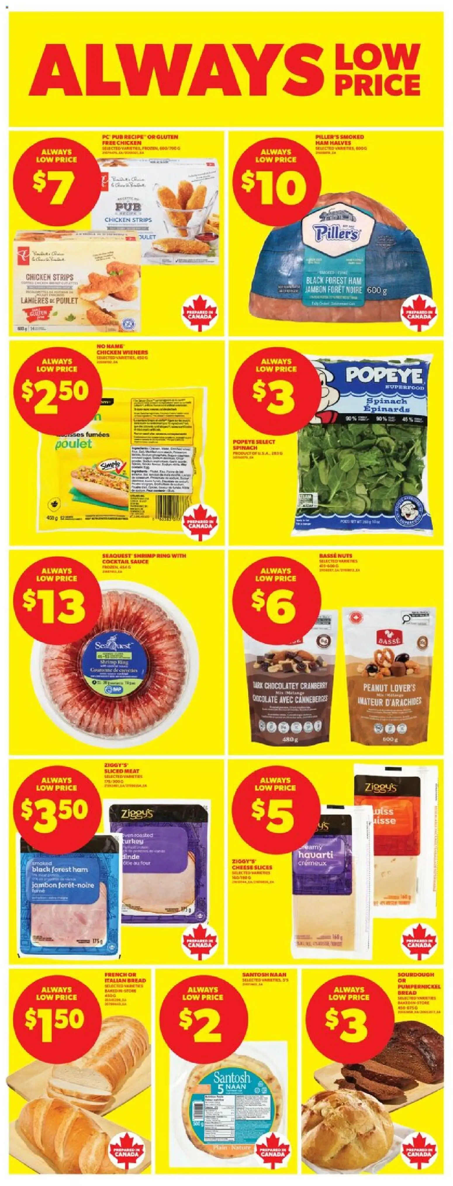 Real Canadian Superstore flyer valid from 08.01.2026 | Page: 26 | Products: Nuts, PC, Turkey, Chocolate
