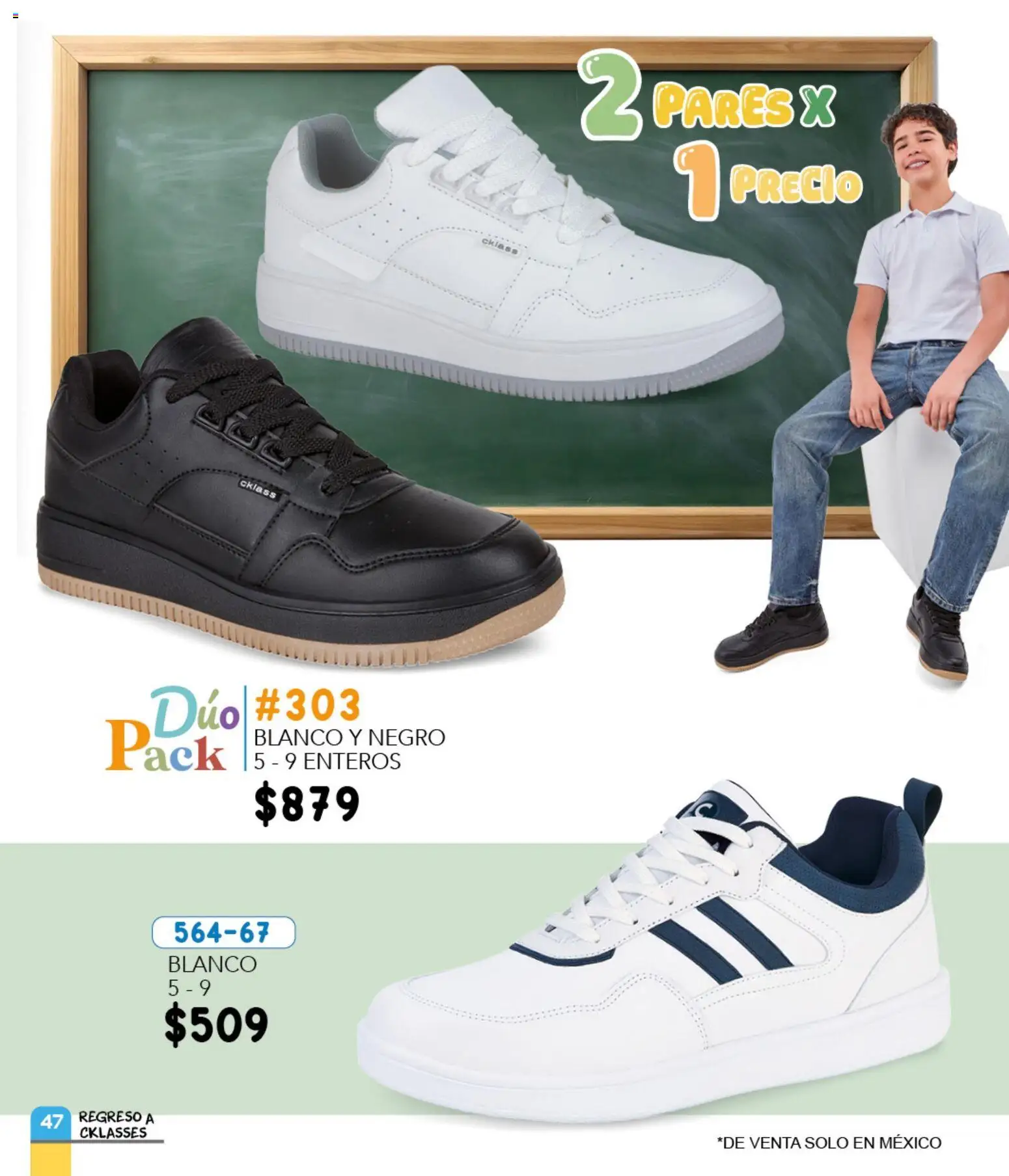 Nuevas ofertas de Cklass válidas en toda la República Mexicana desde el 06.01.2026. ¡Encuentra las mejores ofertas en Cklass catálogo Regreso a clases 2026! | Página: 48