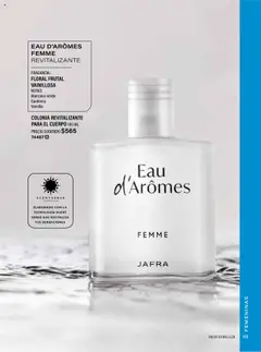 Vista previa de JAFRA Catálogo Organizador de Ventas, nuevo folleto de la tienda, válido en México a partir del 01.05.2025 | Página: 169 | Productos: Crema, Agua, Fresas, Fragancia