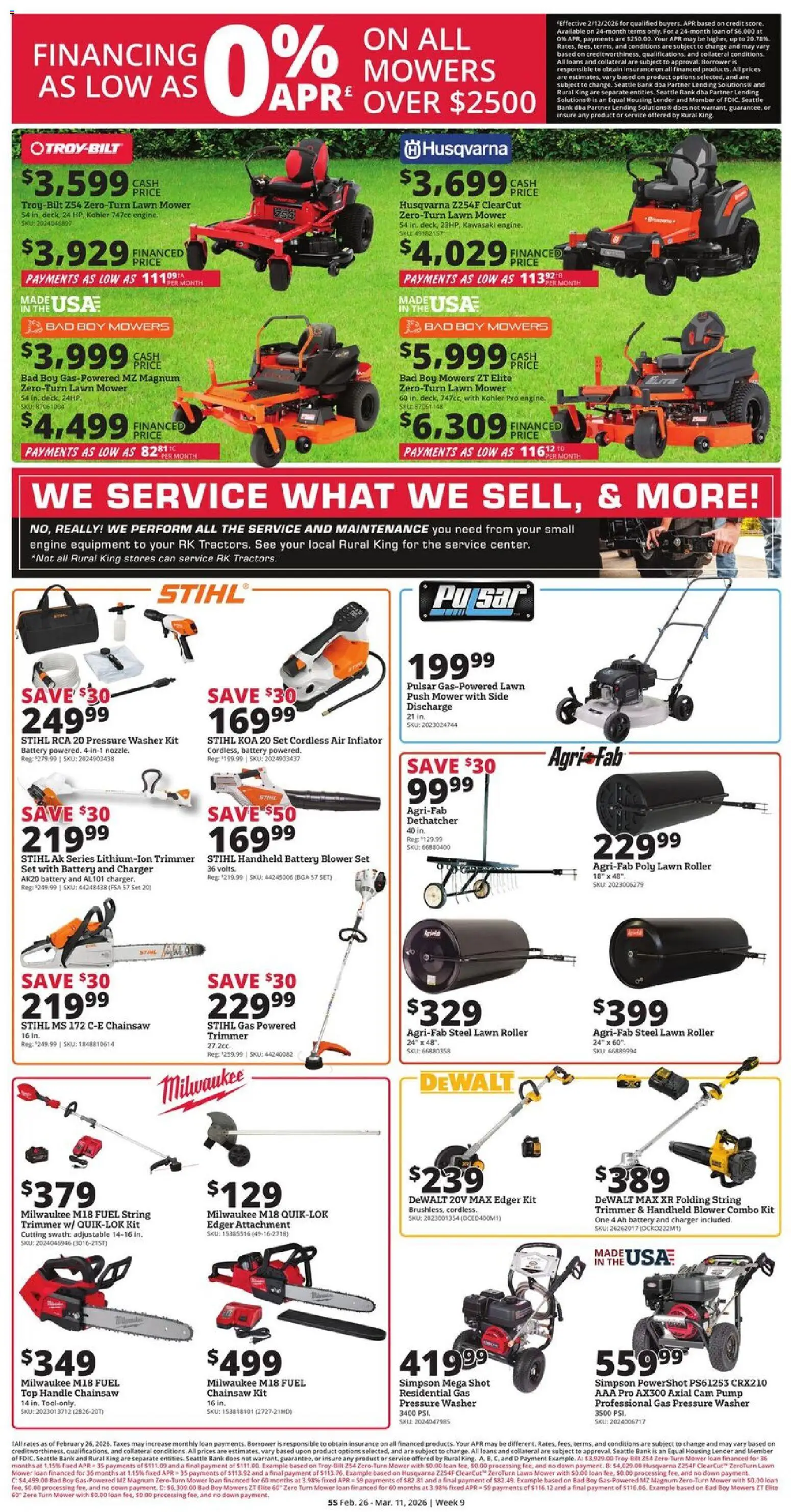 Rural King Weekly Ad - valid from 26.02.2026 | Page: 7