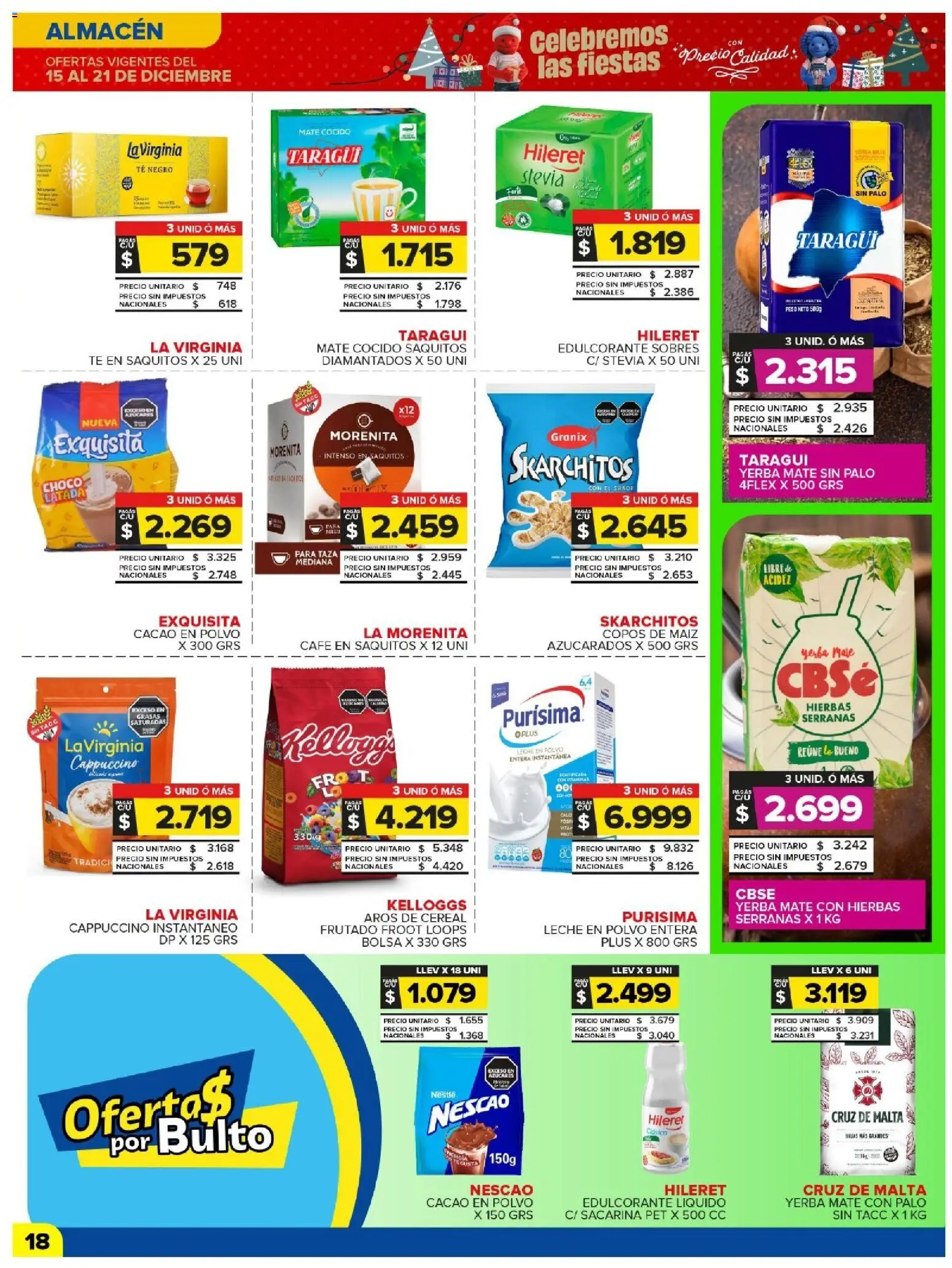 Carrefour Maxi catálogo │ válido desde el 15.12.2025 | Página: 21 | Productos: Edulcorante, Maiz, Café, Té