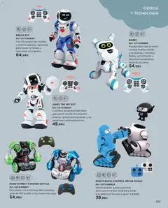 Vista previa de El Corte Inglés catálogo Juguetes, nuevo folleto de la tienda, válido en México a partir del 27.10.2025 | Página: 133 | Productos: Robot, Radio, Té