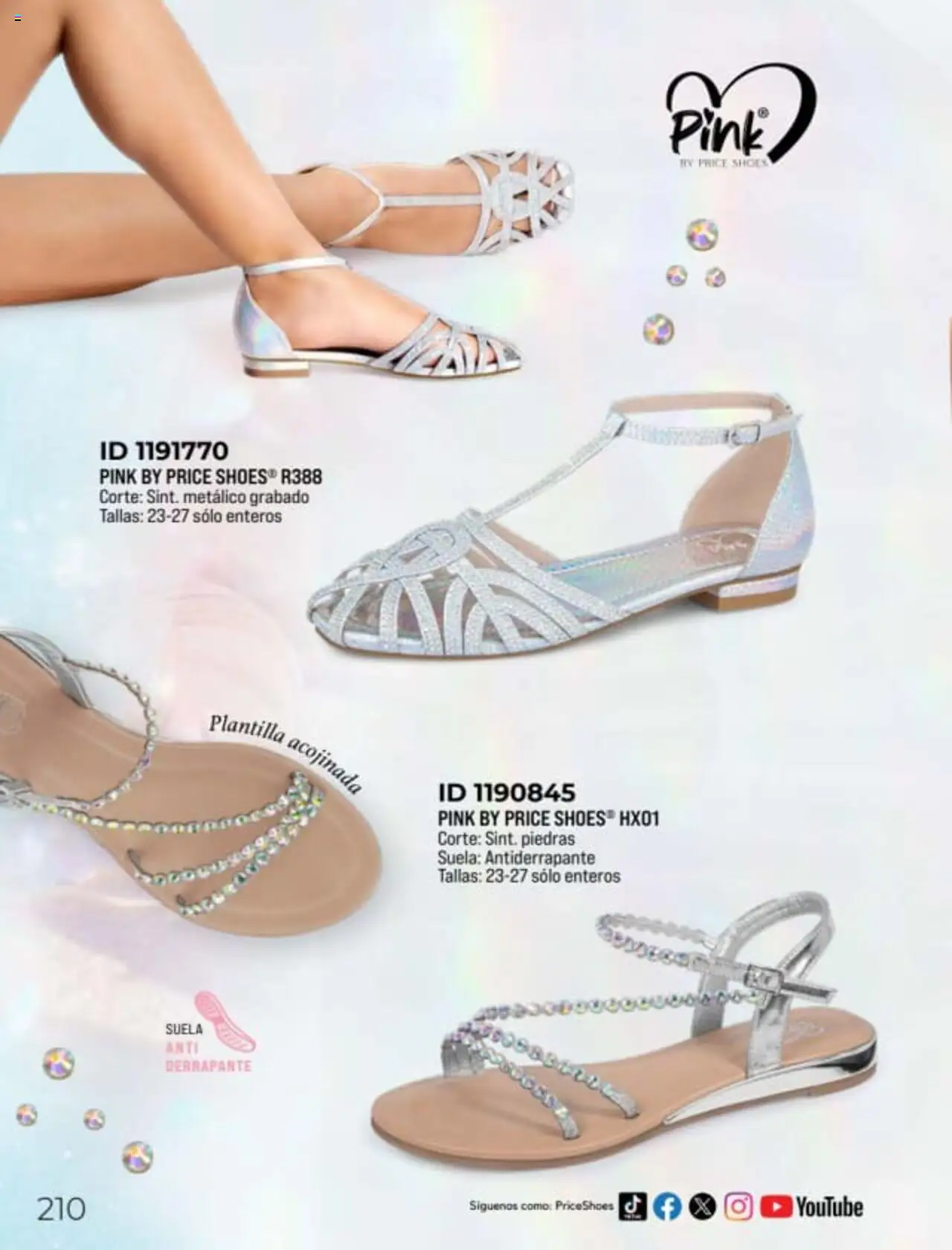 Nuevas ofertas de Price Shoes válidas en toda la República Mexicana desde el 27.01.2025. ¡Encuentra las mejores ofertas en Price Shoes catálogo Sandalias! | Página: 210