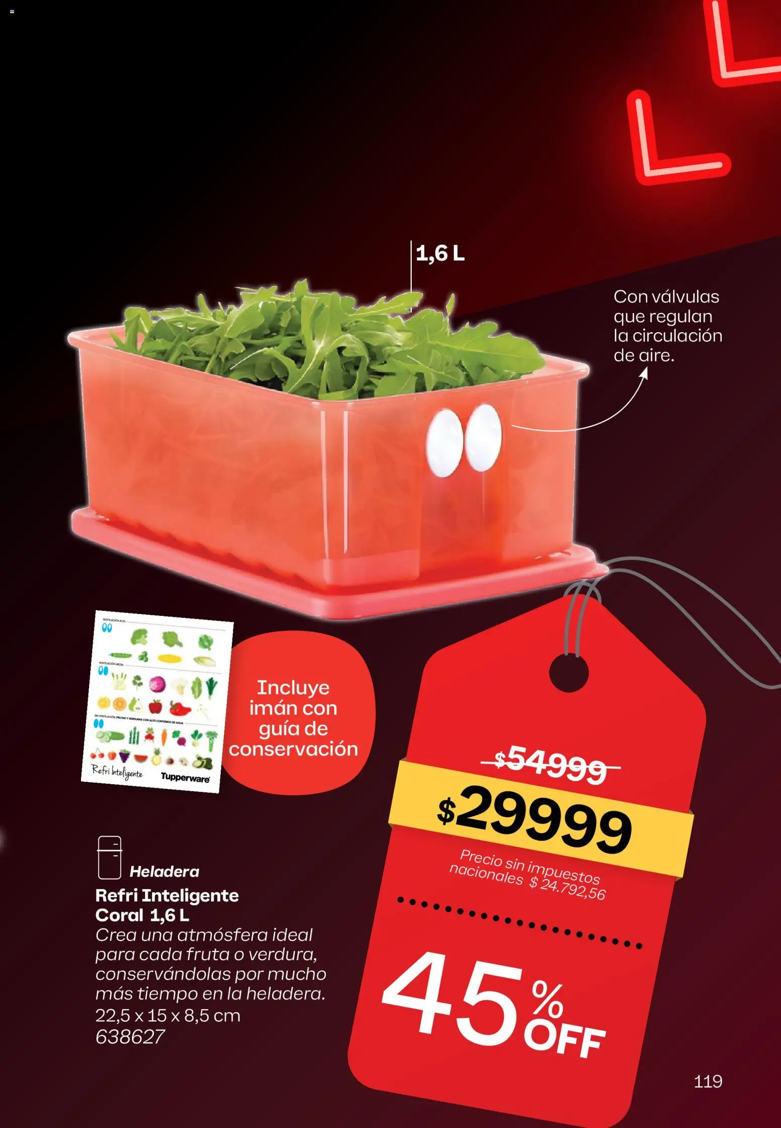 Tupperware Black Friday │ válido desde el 27.11.2025 | Página: 120 | Productos: Imán, Agua, Heladera