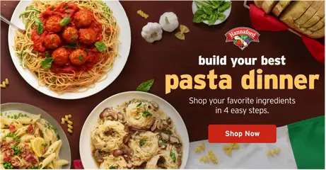 Preview of Hannaford weekly ads valid from 15.02.2026 | Page: 3 | Products: Pasta