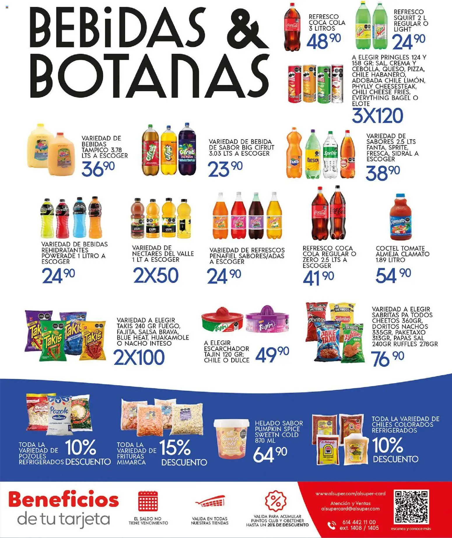 Nuevas ofertas de Alsuper válidas en toda la República Mexicana desde el 31.10.2025. ¡Encuentra las mejores ofertas en Alsuper folleto Chihuahua-Estado! | Página: 7 | Productos: Crema, Tomate, Uva, Helado