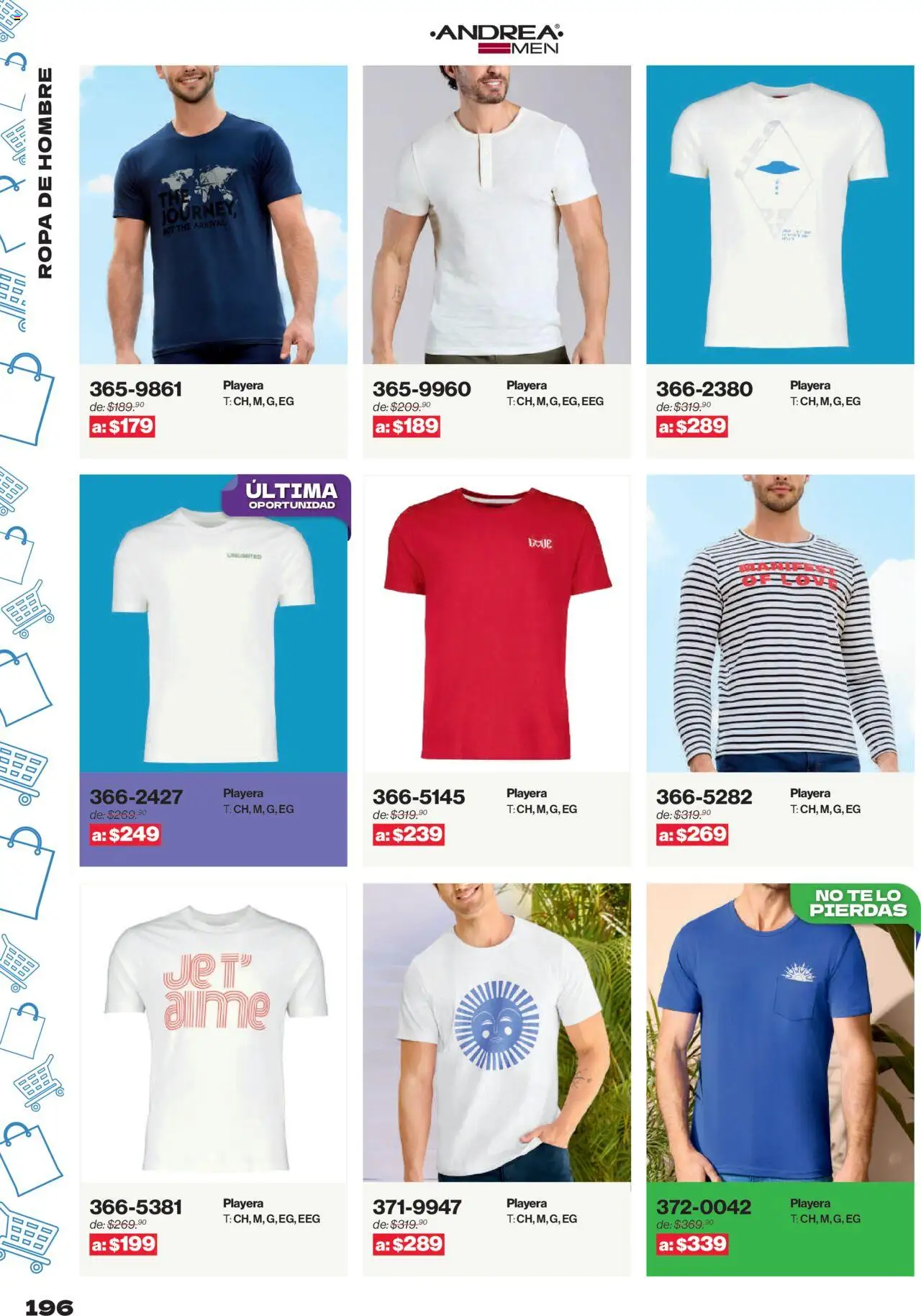 Nuevas ofertas de Andrea válidas en toda la República Mexicana desde el 10.08.2025. ¡Encuentra las mejores ofertas en Andrea - Catálogo Outlet! | Página: 196 | Productos: Ropa, Playera, Té