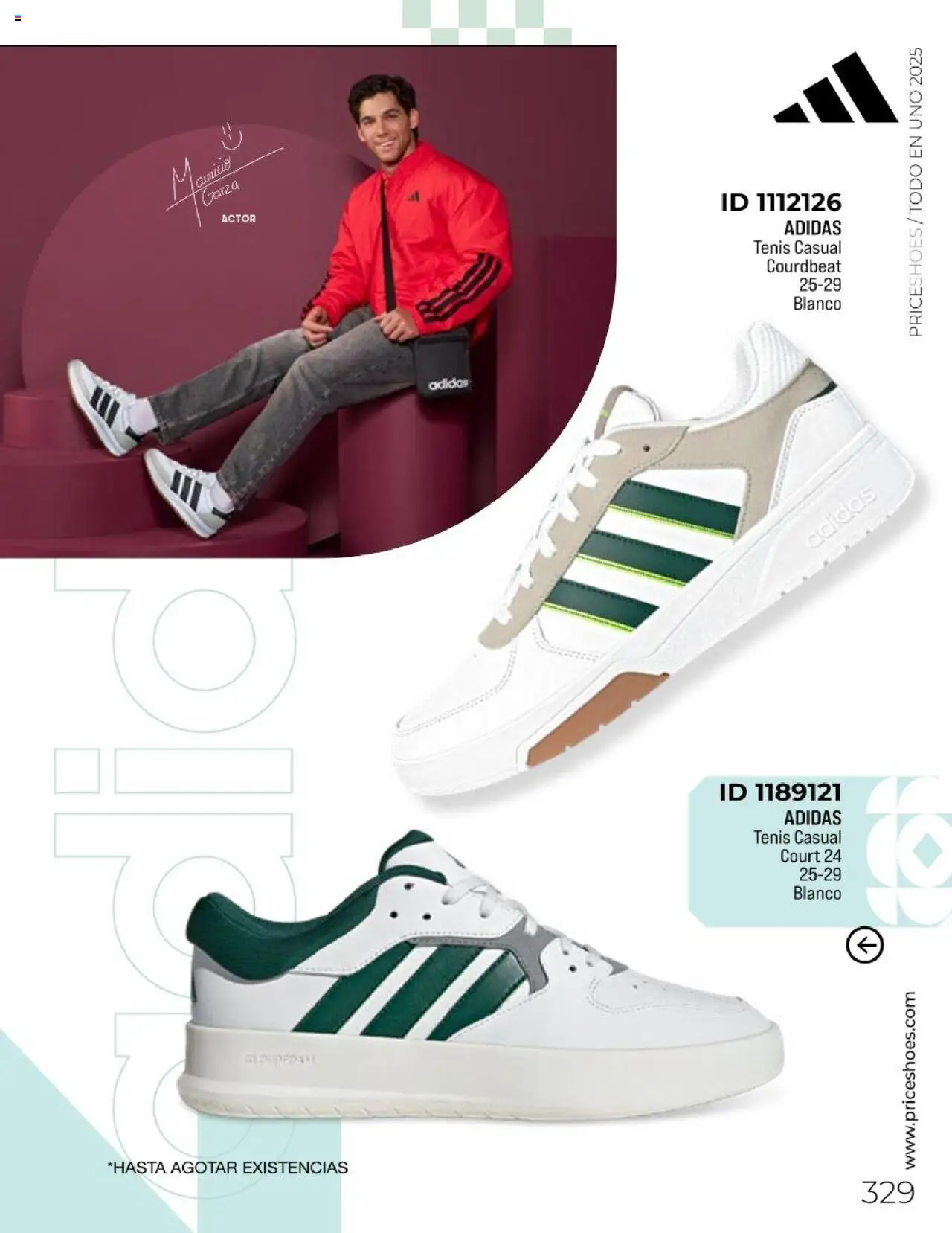 Nuevas ofertas de Price Shoes válidas en toda la República Mexicana desde el 05.05.2025. ¡Encuentra las mejores ofertas en Price Shoes catálogo Todo En 1 2025! | Página: 327 | Productos: Tenis