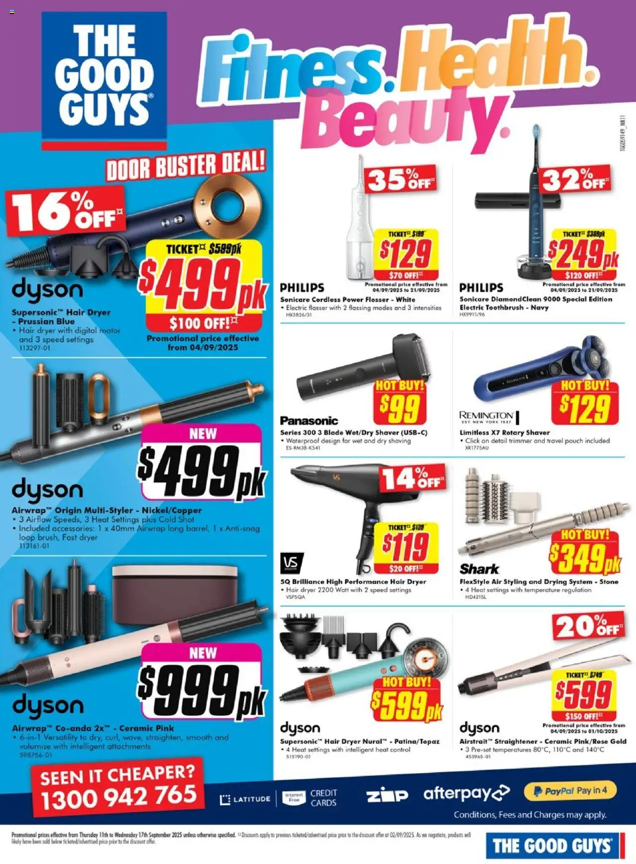 The Good Guys catalogue - valid from 10.09.2025 | Page: 10 | Products: Toothbrush, Accessories, Digital, Hair dryer