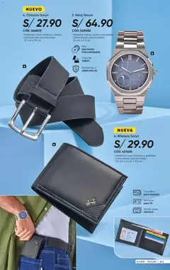 Vista previa de folleto Azzorti - Campaña 5 de la Azzorti válido desde 16.02.2026 | Página: 246 | Productos: Caja, Billetera, Cinturón, Reloj