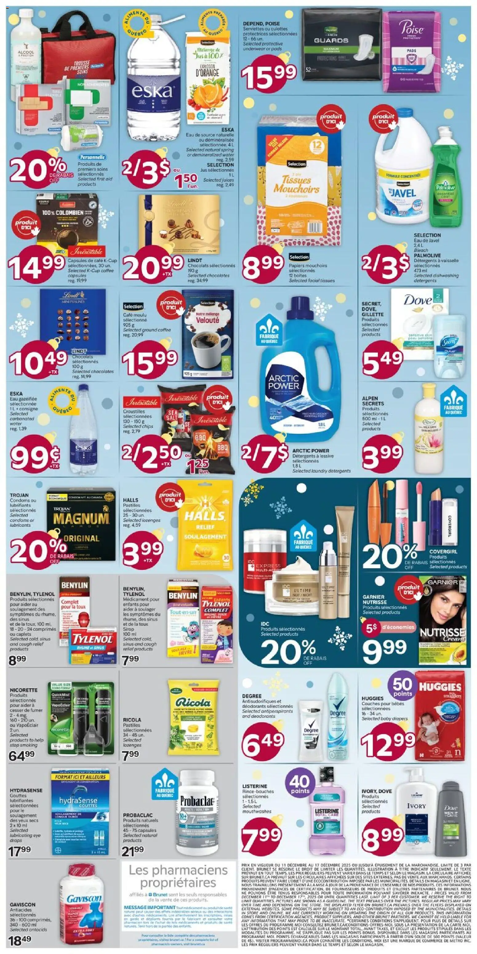 Brunet flyer valid from 11.12.2025 | Page: 2 | Products: Chips, Coffee, Underwear