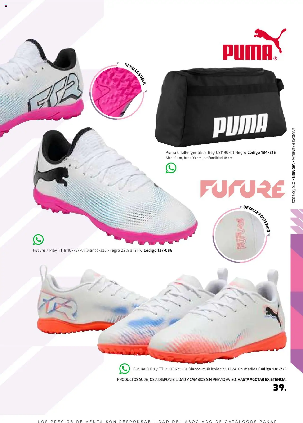 Nuevas ofertas de SC Pakar válidas en toda la República Mexicana desde el 29.08.2025. ¡Encuentra las mejores ofertas en SC Pakar - Catálogo Otoño Women! | Página: 39