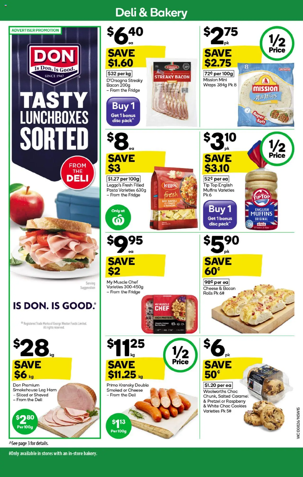 Woolworths catalogue - valid from 13.08.2025 | Page: 15 | Products: Chicken, Beef, Raspberry, Fridge
