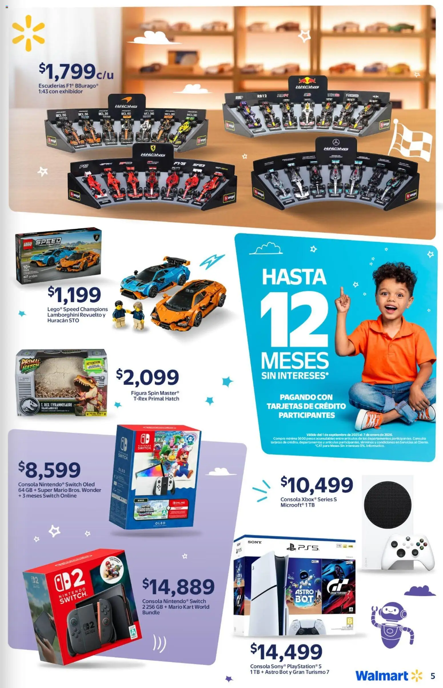 Nuevas ofertas de Walmart válidas en toda la República Mexicana desde el 20.11.2025. ¡Encuentra las mejores ofertas en Walmart folleto Tan grande como su imaginación! | Página: 5
