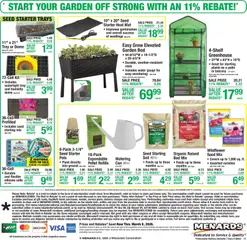 Preview of Menards weekly ads valid from 25.02.2026 | Page: 16 | Products: Bed, Box, Water, Date