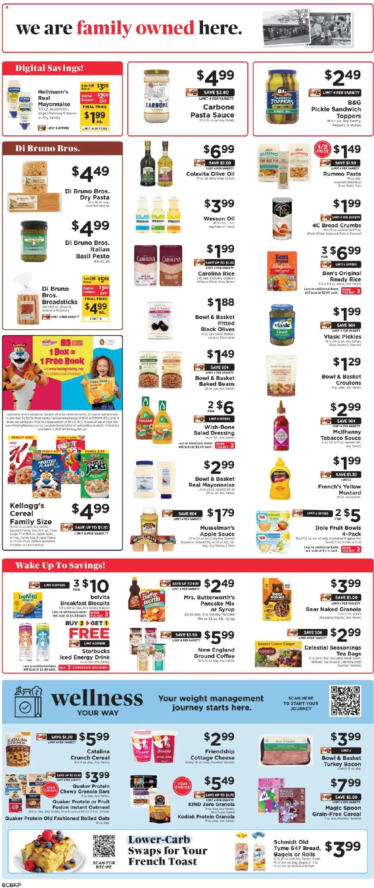ShopRite Weekly Ad - valid from 08.08.2025 | Page: 8 | Products: Fusion, Tea, Sugar, Bag