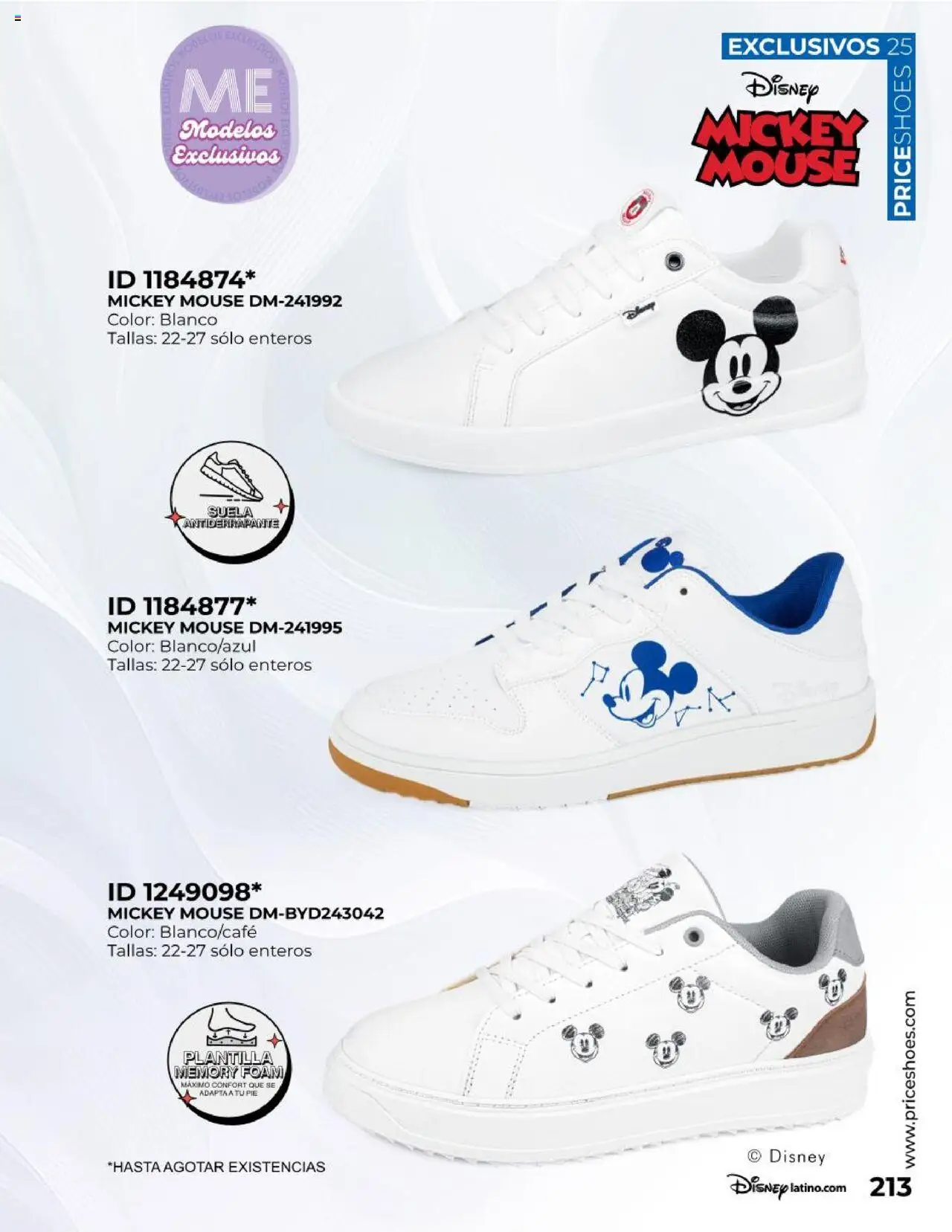 Nuevas ofertas de Price Shoes válidas en toda la República Mexicana desde el 19.10.2025. ¡Encuentra las mejores ofertas en Price Shoes catálogo Exclusivos 2025! | Página: 213