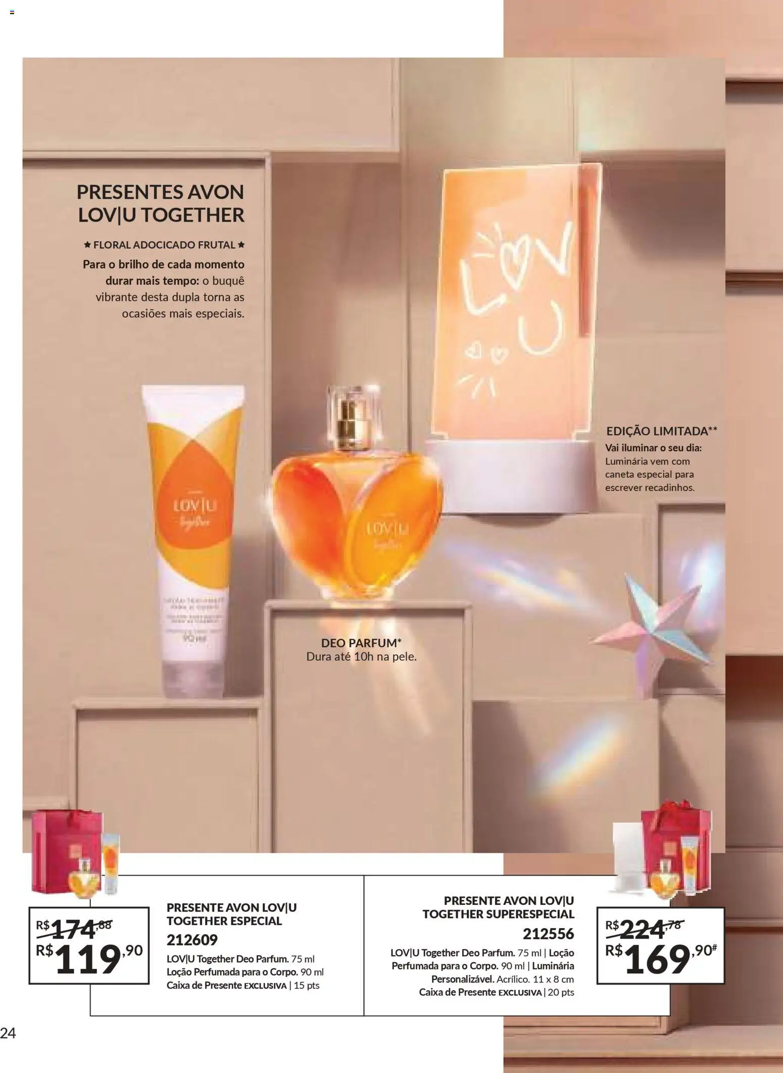 Avon Folheto - válido de 29.10.2025 | Página: 24 | Produtos: Caneta, Caixa, Luminária
