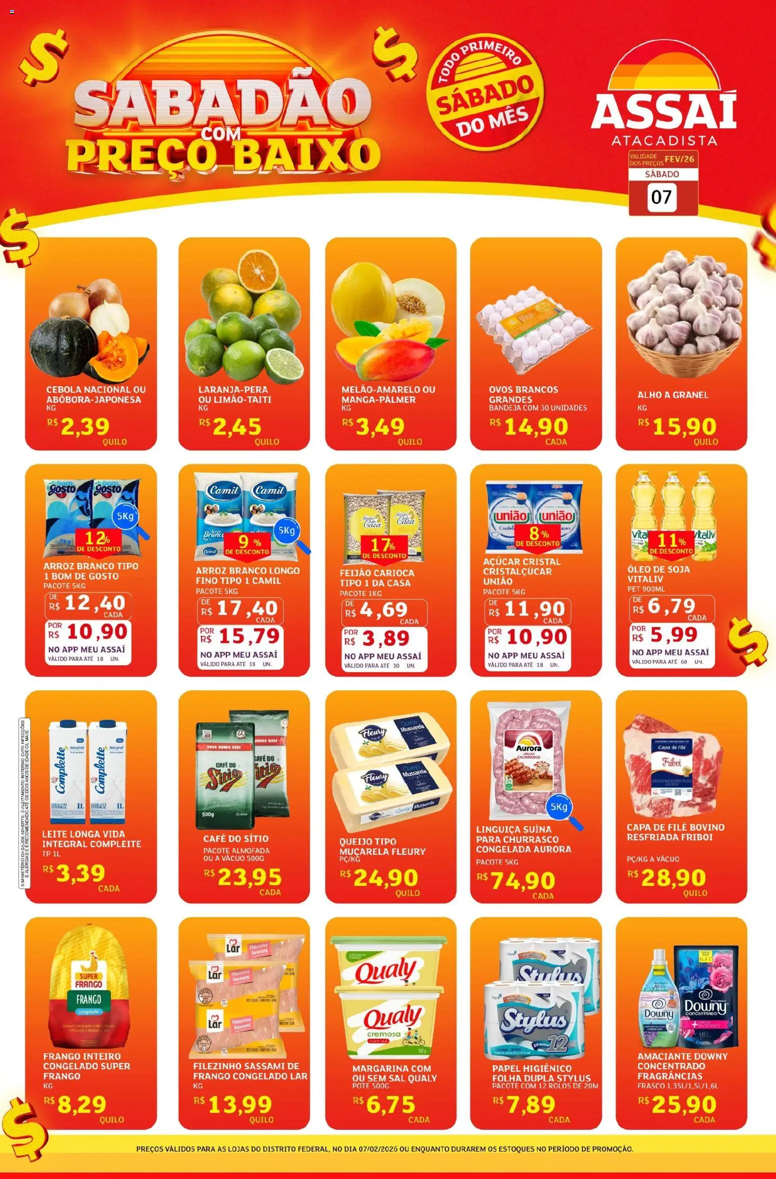 Assaí Atacadista Folheto - válido de 07.02.2026 | Página: 1