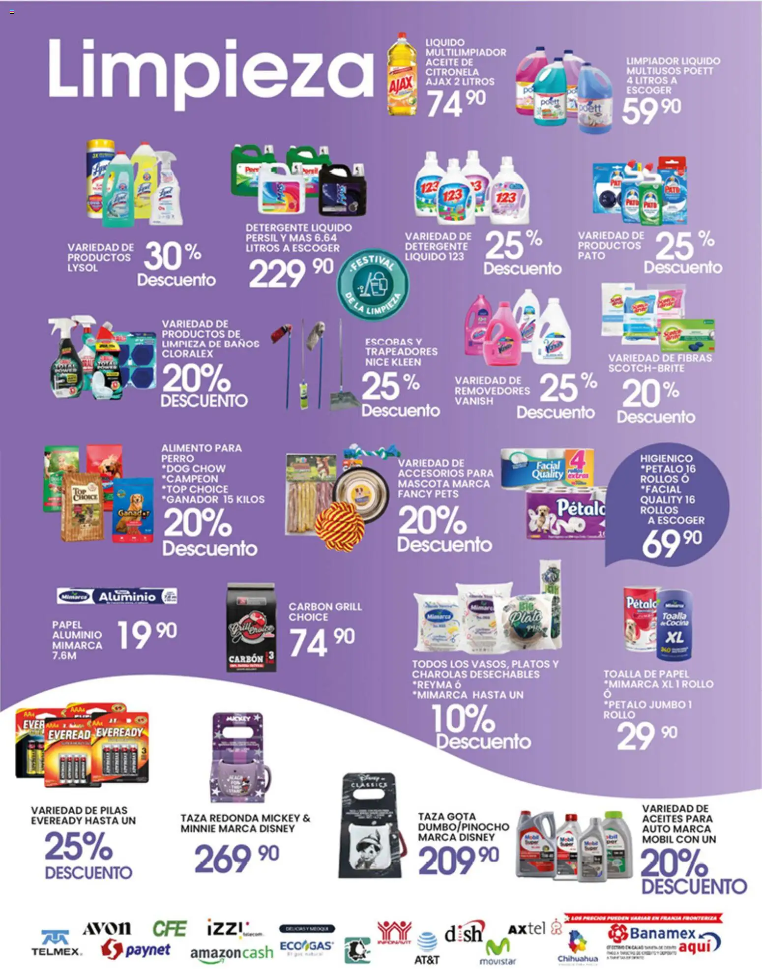 Nuevas ofertas de Alsuper válidas en toda la República Mexicana desde el 24.04.2026. ¡Encuentra las mejores ofertas en Alsuper folleto! | Página: 5 | Productos: Detergente, Aceite, Cocina, Pilas